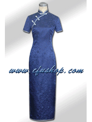 Navy blue dragon dress SCT81