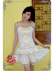 Modern cheongsam dress SMS51