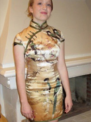 Jennifer Matthew's qipao